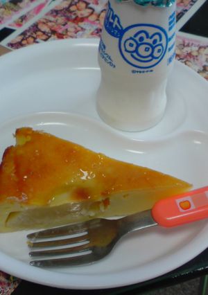 トロピカーナｸﾞﾚﾌﾙでチーズケーキ-レシピのメイン写真