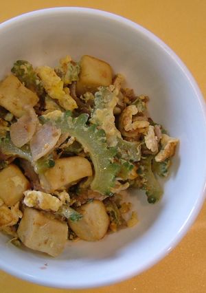 高野豆腐で★夏バテ防止ゴーヤチャンプル-レシピのメイン写真