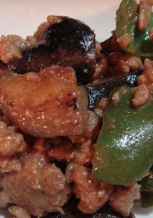 豚肉となすとピーマンの甘味噌炒め♪-レシピのメイン写真