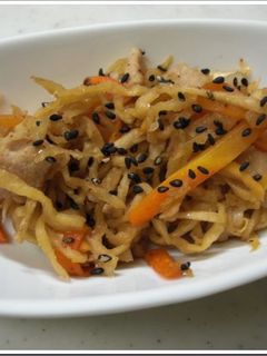 切り干し大根の☆きんぴら風炒め物☆-レシピのメイン写真