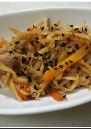切り干し大根の☆きんぴら風炒め物☆-レシピのメイン写真