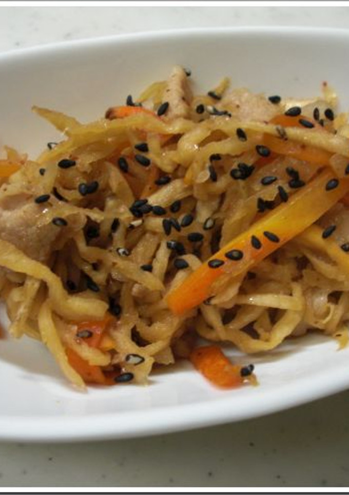 切り干し大根の☆きんぴら風炒め物☆-レシピのメイン写真