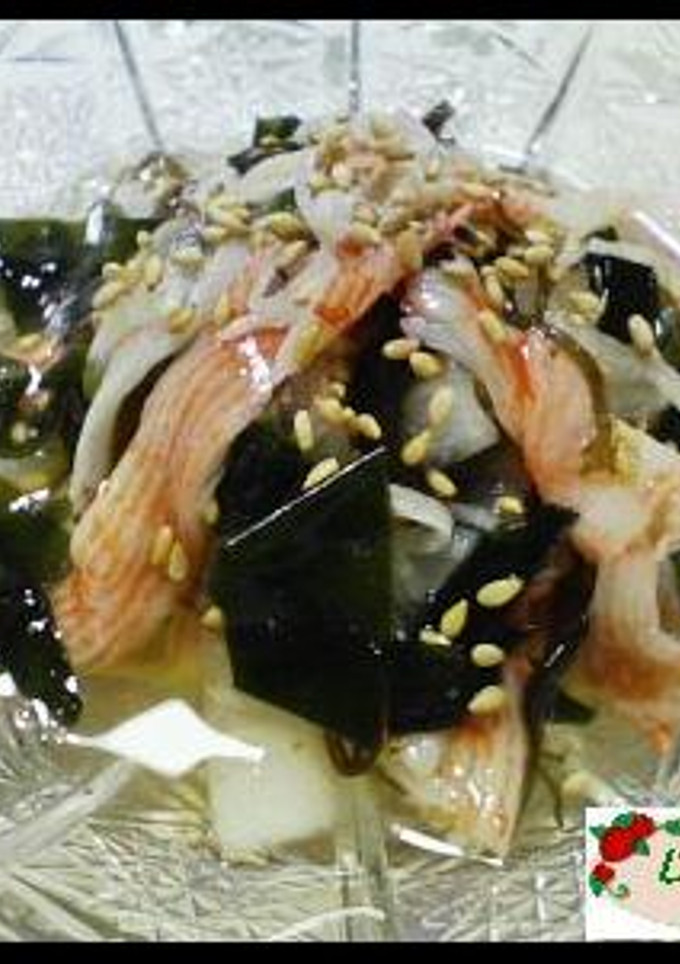 ☆海からサラダで!! もずくの和え物☆彡-レシピのメイン写真
