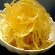 金糸瓜の三杯酢あえ