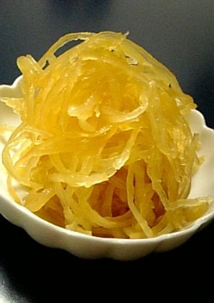 金糸瓜の三杯酢あえ-レシピのメイン写真