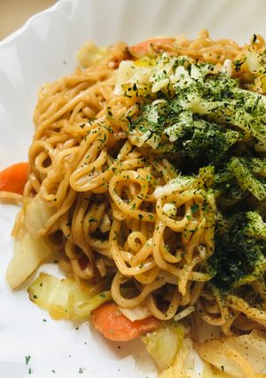 アレンジ★日清焼そば●煮込み野菜焼きそば-レシピのメイン写真