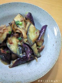 豚肉とナスのおかかバター炒め-レシピのメイン写真