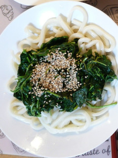 ❤モロヘイヤDE ザクザク❤冷うどん❤-レシピのメイン写真