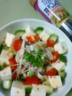 ヘルシー♪お豆腐サラダ-レシピのメイン写真