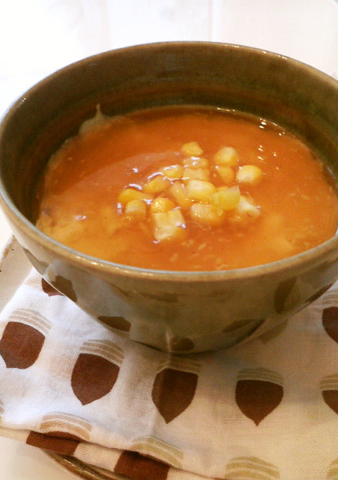 レンジで作る！とうもろこしの豆腐茶碗蒸し-レシピのメイン写真