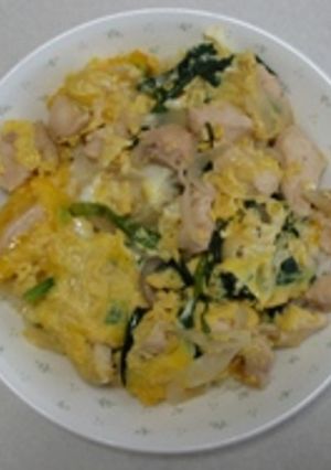 育ち盛りのムネニラ親子丼-レシピのメイン写真