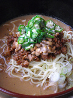ネバネバ冷やし担々麺-レシピのメイン写真