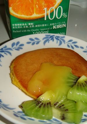 オレンジン☆パンケーキ~オレンジソース添-レシピのメイン写真