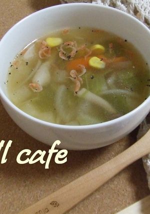 お目覚めヘルシー野菜スープ-レシピのメイン写真