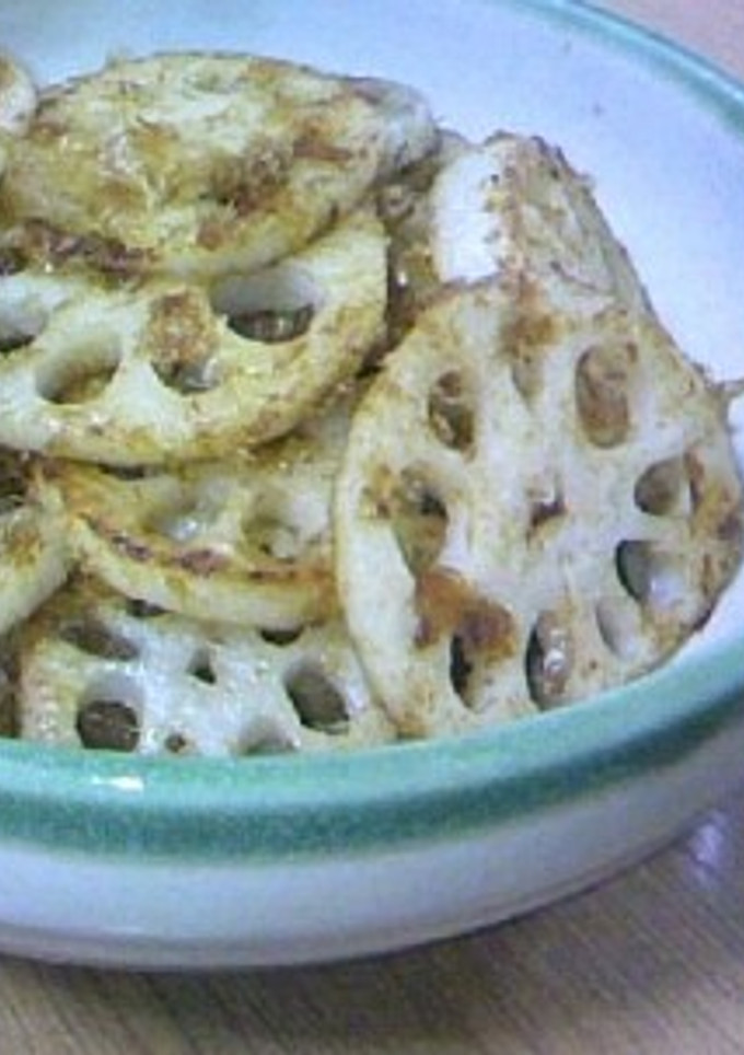 厚切りれんこんの塩きんぴら-レシピのメイン写真