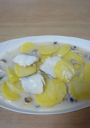 タラとじゃがいものクリーム煮-レシピのメイン写真