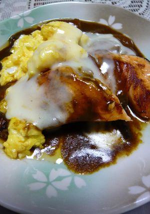 残ったカレーは鮭ソテーのソースに☆-レシピのメイン写真