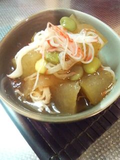 とろーりあんかけ♡ふわふわ冬瓜の煮つけ-レシピのメイン写真