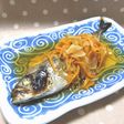 簡単ヘルシーノンオイル鯵の焼き南蛮漬け★