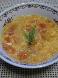 かにたまトマトスープ(中華風)-レシピのメイン写真