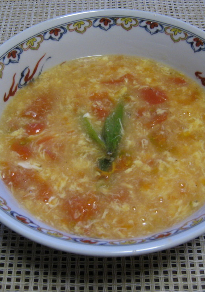 かにたまトマトスープ（中華風）-レシピのメイン写真