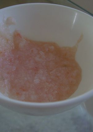 離乳食初期　トマトのつぶし粥-レシピのメイン写真