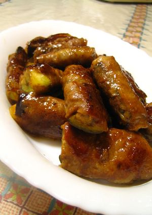 さっぱりカリッとジューシー☆茄子の肉巻き-レシピのメイン写真