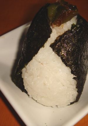 ピーマンおかかおにぎり-レシピのメイン写真