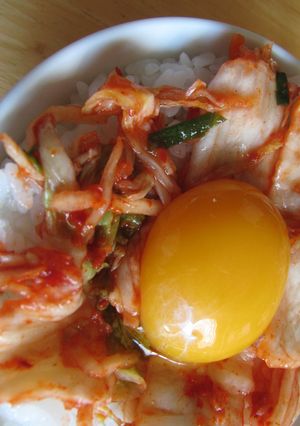 ビビンバ風?!キム玉丼-レシピのメイン写真