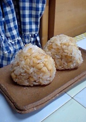 かりっふわ、おむすび-レシピのメイン写真