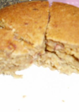 バナナとあんことくるみのＨＭケーキ-レシピのメイン写真