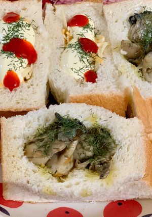 ポケットサンド(牡蠣・唐揚げ・チーズ)-レシピのメイン写真