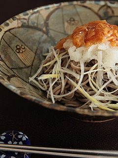 なめたけおろしそば-レシピのメイン写真