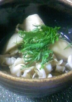 貝ひもと里芋の煮物-レシピのメイン写真
