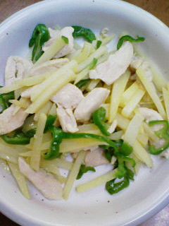 鶏胸肉とじゃがいものバター炒め-レシピのメイン写真