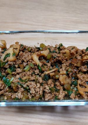 ご飯のお供 肉味噌にんにく入り(覚書)-レシピのメイン写真