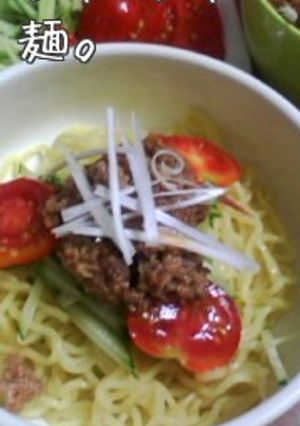 ジャージャー麺（絶品肉味噌）-レシピのメイン写真