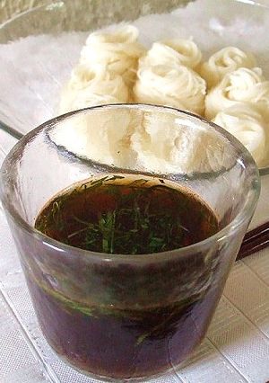 豆板醤で☆もりもり食べれる素麺つゆ-レシピのメイン写真
