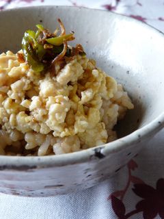 シンプルに お豆腐と卵だけの炒り豆腐-レシピのメイン写真