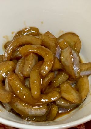 アケビの味噌炒め-レシピのメイン写真