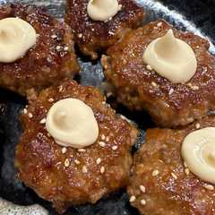 【子供大好き】カルビマヨハンバーグ-レシピのメイン写真