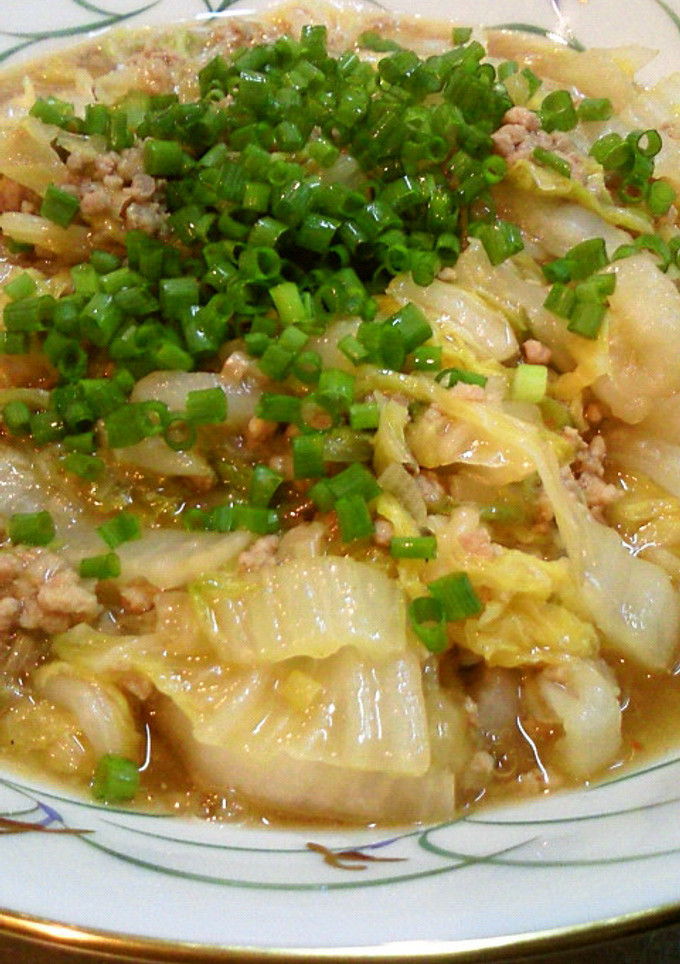 とろっとろ！白菜たっぷり消費の白菜麻婆！-レシピのメイン写真