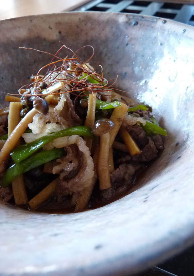 牛肉とごぼうの山椒煮-レシピのメイン写真