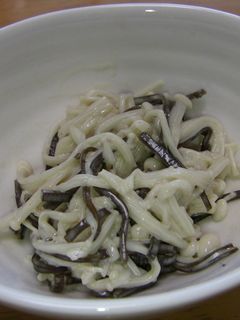 エノキと塩昆布のマヨあえ-レシピのメイン写真