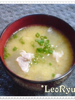 うちの定番☆冬瓜のお味噌汁-レシピのメイン写真
