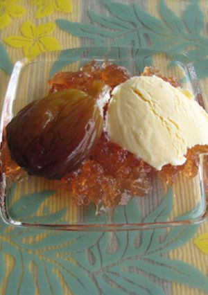 簡単！いちじくのコンポート　白ワイン煮-レシピのメイン写真