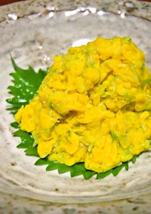 田舎の味✿パート②✿菊のおひたし✿-レシピのメイン写真