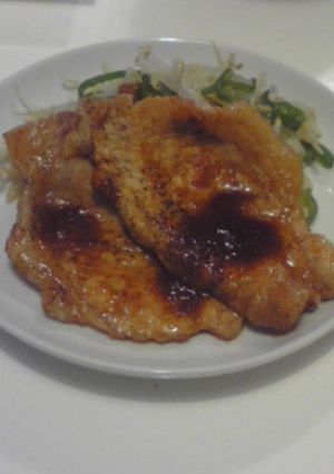 豚肉のソテー@焼き肉バターソース♪-レシピのメイン写真