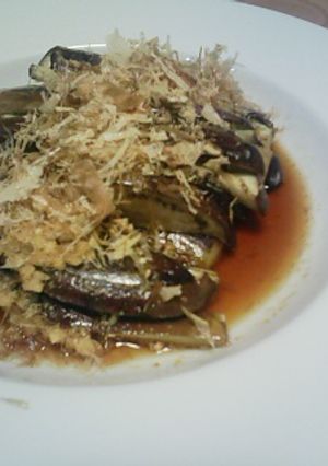 焼き茄子の生姜ポン酢がけ-レシピのメイン写真