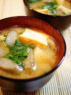✿厚揚げとごぼうの味噌汁✿-レシピのメイン写真